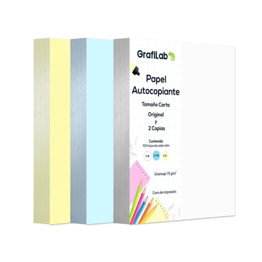 CB CFB CF Azul Amarillo 100 Hojas