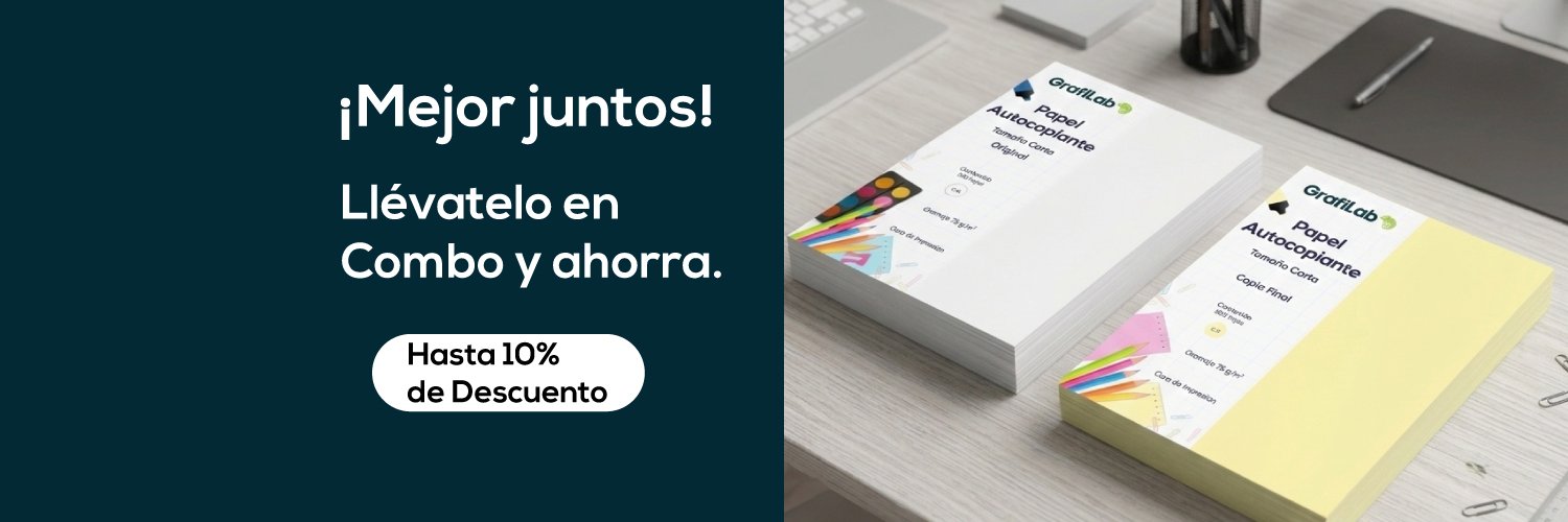Descuento en papel autocopiante